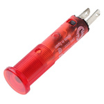 Schneider Electric, XVL, Panel Mount Red Pilot Light, 8mm Cutout, IP40, IP65, Round