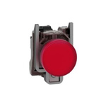 Schneider Electric, Harmony XB4, Panel Mount Red Universal LED Pilot Light, 22mm Cutout, 120V ac