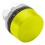 ABB Yellow Pilot Light Head, 22mm Cutout ABB Modular Series