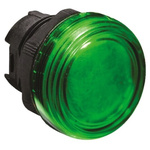 Lovato Green Pilot Light Head, 22mm Cutout Platinum Series