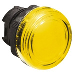 Lovato Yellow Pilot Light Head, 22mm Cutout Platinum Series