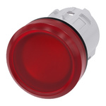 Siemens Red Pilot Light Head, 22mm Cutout SIRIUS ACT Series