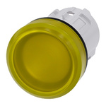 Siemens Yellow Pilot Light Head, 22mm Cutout SIRIUS ACT Series