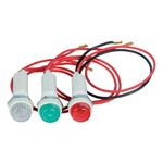 WEG, PL, Panel Mount Green Pilot Light, Round, 210 → 230V ac