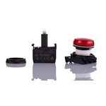 Allen Bradley, 800F, Panel Red LED Pilot Light, 22mm Cutout, Round, 240V ac