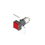 EAO Illuminated Push Button Switch for Use with Series 51 Switches