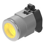 EAO, 704 Yellow LED Pilot Light, 31mm Cutout, Round