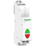 Schneider Electric, A9E1 White LED Pilot Light, 9mm Cutout, 230V