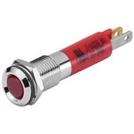 EAO, 17 Series, Panel Mount LED Indicator, 5mm Cutout, IP67, Round, 24V