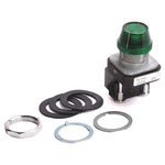 Rockwell Automation, 800T, Panel Mount White LED Pilot Light, 30mm Cutout, IP66, Round, 480V