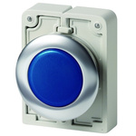 Eaton, M30 Blue Indicator, 30mm Cutout, IP67, IP69K, Rectangular
