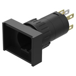 EAO Pushbutton Actuator for Use with Illuminated Pushbutton