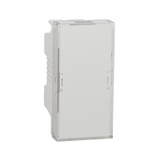Schneider Electric, Flush Mount White LED Pilot Light Complete, IP2X, Rectangular, 24V dc