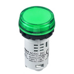 Idec, IDEC YW, Panel Mount Green LED Pilot Light, 22mm Cutout, 24V ac/dc