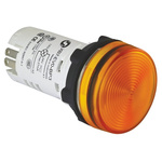 Schneider Electric, Harmony XB7, Panel Mount Orange LED Indicator, 22mm Cutout, 230 → 240V ac