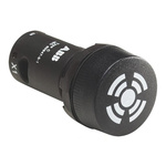 ABB, Compact, Panel Mount Red LED Buzzer, 22mm Cutout, Round, 24V ac/dc