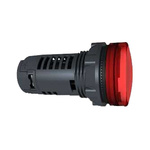 Schneider Electric, Harmony XB5, Panel Mount Red Universal LED Pilot Light Complete, 22mm Cutout, IP66, Round, 24V ac/dc