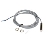 RS PRO Capacitive Barrel-Style Proximity Sensor, M12 x 1, 4 mm Detection, PNP Output, 10 → 30 V dc, IP67