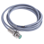 Baumer Inductive Barrel-Style Proximity Sensor, M12 x 1, 4 mm Detection, PNP Output, 10 → 30 V dc, IP67