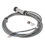 RS PRO Capacitive Barrel-Style Proximity Sensor, M12 x 1, 2 mm Detection, NPN Output, 10 → 30 V dc, IP67