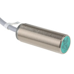 Pepperl + Fuchs Inductive Barrel-Style Proximity Sensor, M18 x 1, 5 mm Detection, NPN Output, 5 → 36 V dc, IP68