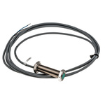 Pepperl + Fuchs Inductive Barrel-Style Proximity Sensor, M12 x 1, 2 mm Detection, PNP Output, 5 → 36 V dc, IP68