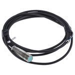 Pepperl + Fuchs Inductive Barrel-Style Proximity Sensor, M12 x 1, 2 mm Detection, 5 → 60 V dc, IP67