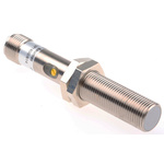 Baumer Capacitive Barrel-Style Proximity Sensor, M12 x 1, 4 mm Detection, PNP Output, 10 → 30 V dc, IP65