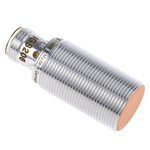 ifm electronic Inductive Barrel-Style Proximity Sensor, M18 x 1, 8 mm Detection, PNP Output, 10 → 36 V dc, IP67