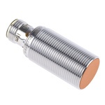 ifm electronic Inductive Barrel-Style Proximity Sensor, M18 x 1, 8 mm Detection, PNP Output, 10 → 36 V dc, IP67