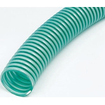 RS PRO PVC 5m Long Green Flexible Ducting Reinforced, 220mm Bend Radius , Applications Beverage, Food
