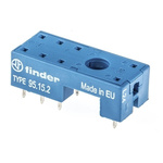 Finder Relay Socket, 250V ac for use with 40.52, 40.61, 41.52, 41.61, 41.81, 44.52, 44.62, 40.51 Series Relay