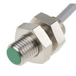 Baumer Inductive Barrel-Style Proximity Sensor, M8 x 1, 2 mm Detection, PNP Output, 10 → 30 V dc, IP67