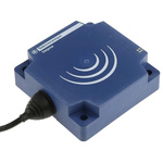 Telemecanique Sensors Inductive Block-Style Proximity Sensor, 60 mm Detection, PNP Output, 12 → 24 V dc, IP68