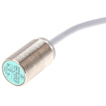 Pepperl + Fuchs Inductive Barrel-Style Proximity Sensor, M18 x 1, 8 mm Detection, PNP Output, 5 → 36 V dc, IP68