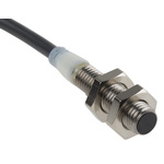 Omron Inductive Barrel-Style Proximity Sensor, M8 x 1, 2 mm Detection, PNP Output, 12 → 24 V dc, IP67