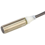 Omron Inductive Barrel-Style Proximity Sensor, M12 x 1, 4 mm Detection, PNP Output, 12 → 24 V dc, IP67