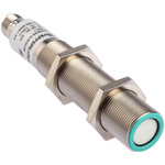 Pepperl + Fuchs Ultrasonic Barrel-Style Proximity Sensor, M18 x 1, 150 → 1000 mm Detection, Analogue Output, 12