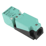 Pepperl + Fuchs Inductive Block-Style Proximity Sensor, 40 mm Detection, PNP Output, 10 → 30 V dc, IP69K
