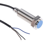 Sick Inductive Barrel-Style Proximity Sensor, M18 x 1, 8 mm Detection, PNP Output, 10 → 30 V dc, IP67