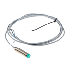 Pepperl + Fuchs Inductive Barrel-Style Proximity Sensor, M12 x 1, 4 mm Detection, PNP Output, 5 → 36 V dc, IP68