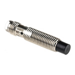 Omron Inductive Barrel-Style Proximity Sensor, M8 x 1, 4 mm Detection, PNP Output, 12 → 24 V dc, IP67