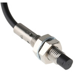 Omron Inductive Barrel-Style Proximity Sensor, M8 x 1, 4 mm Detection, PNP Output, 12 → 24 V dc, IP67