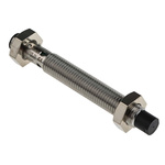 Omron Inductive Barrel-Style Proximity Sensor, M8 x 1, 4 mm Detection, PNP Output, 12 → 24 V dc, IP67