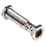ifm electronic Capacitive Barrel-Style Proximity Sensor, M12 x 1, 6 mm Detection, PNP Output, 10 → 36 V dc, IP65