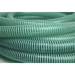 RS PRO PVC 10m Long Green Flexible Ducting Reinforced, 102mm Bend Radius , Applications Various
