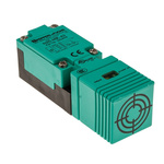 Pepperl + Fuchs Inductive Block-Style Proximity Sensor, 15 mm Detection, PNP Output, 10 → 60 V dc, IP67