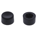 APEM Black Push Button Cap for Use with Apem 9600 Series (Sub-Miniature Panel Mount Switch)