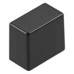 Alps Alpine Black Modular Switch Cap for Use with SPUN Series, 12.3 x 7 x 10.5mm