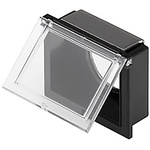 EAO Transparent Push Button Flip Guard for Use with Series 61 Switches, 30 x 24mm
